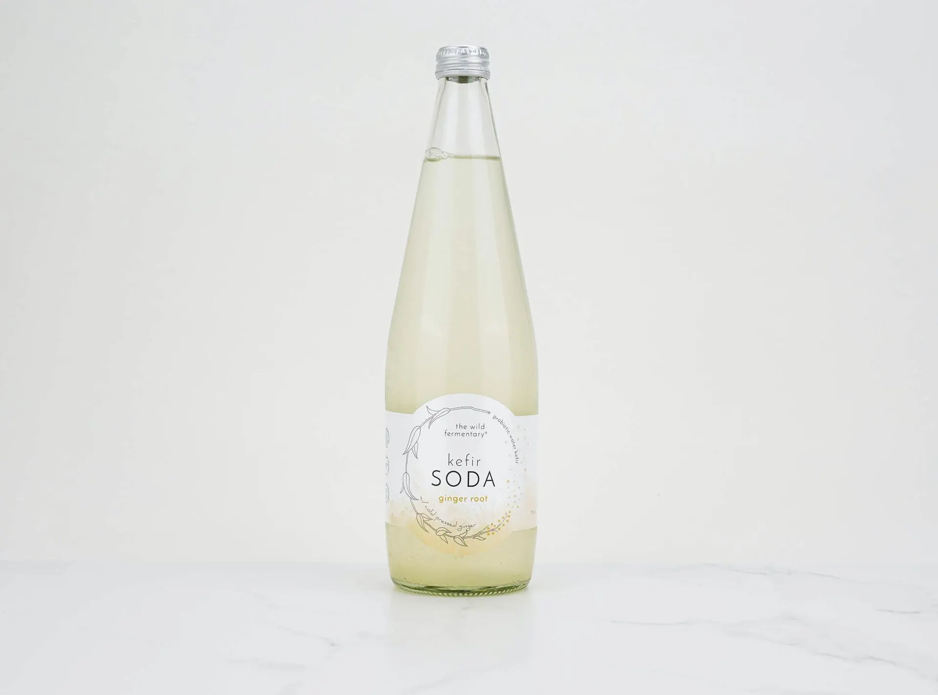 The Wild Fermentary Ginger Root Kefir Soda 750ml