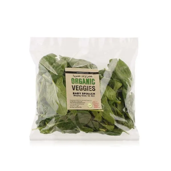 SpinneysFOOD Organic Baby Spinach Kenya 150g