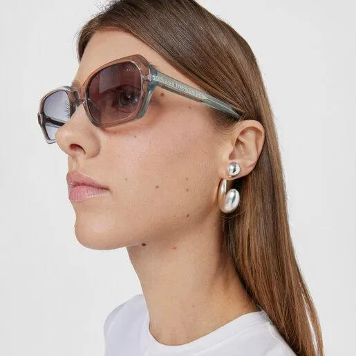 Gafas de sol Pale Oval verde