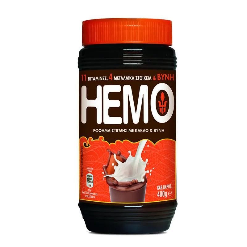 HEMO Ρόφημα Βάζο 400gr