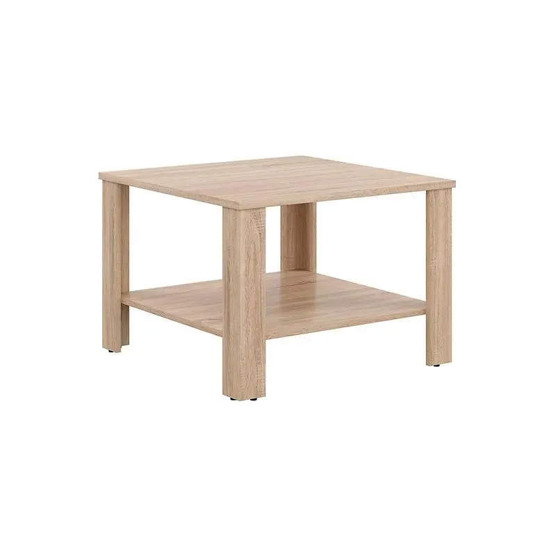 BRW - Τραπεζάκι ODETTE Δρυς 67,5x67,5x47,5 cm