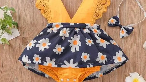2 Pcs Baby girl Dress (new)