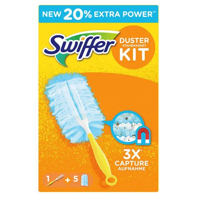 Swiffer Dusters (ΧειΡολάβή Με 5 Ανταλλακτικά Πανάκια)