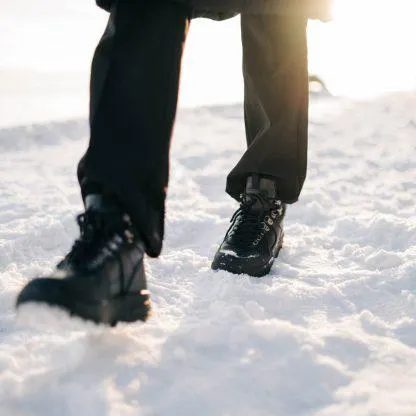 GaitLine Silver Mid TRX – Black/Black/Black Vintersko, Dame / Herre