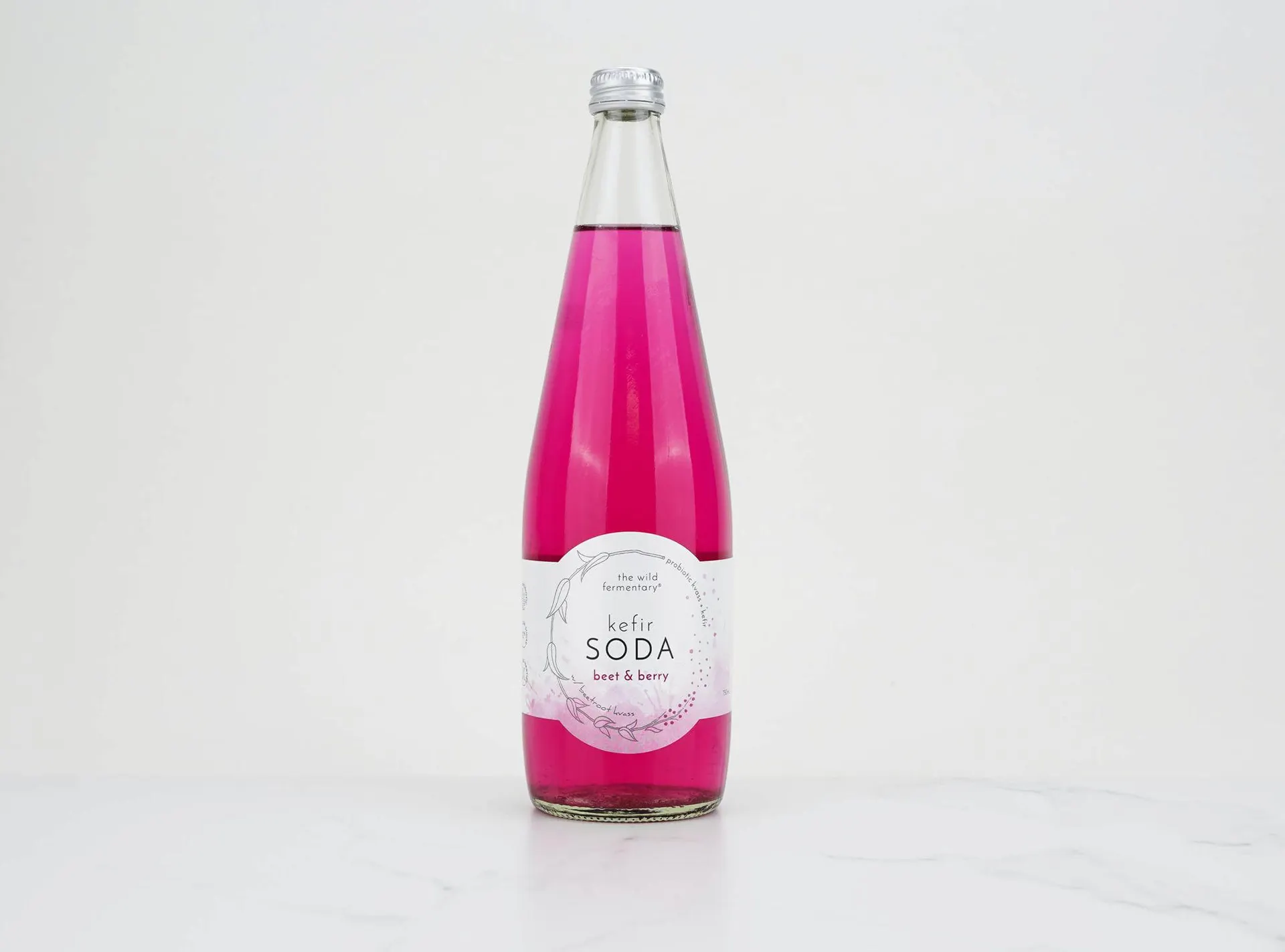 The Wild Fermentary Beet & Berry Kefir Soda 750ml