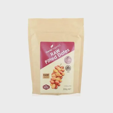 Ceres Organics Raw Pitted Dates 250G