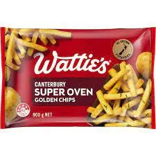 WATTIES CANTERBURY SUPER OVEN GOLDEN CHIPS