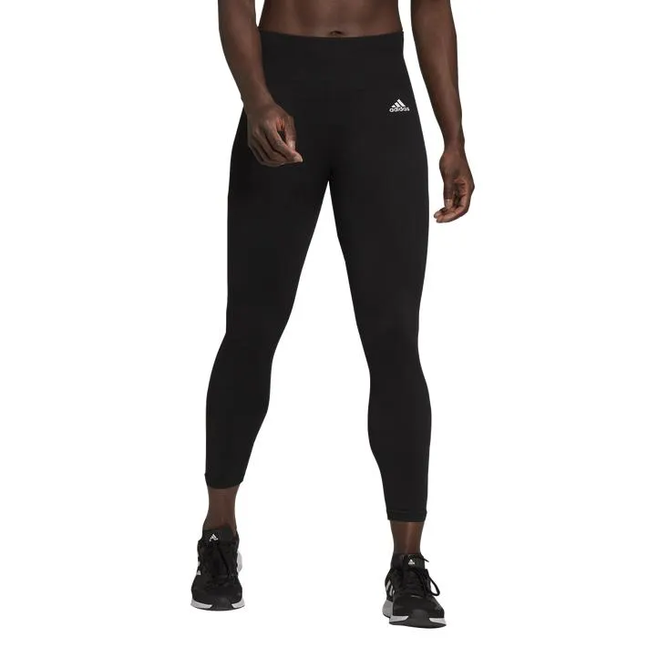 Aeroknit Yoga Seamless 7/8 Tights, treningstights dame, BLACK/WHITE
