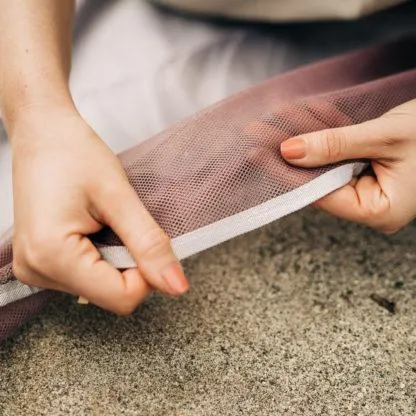 Sandfritt strandteppe-underlag 150 x 200 cm