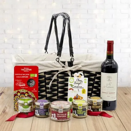 Panier gourmand "Saveurs Bio"
