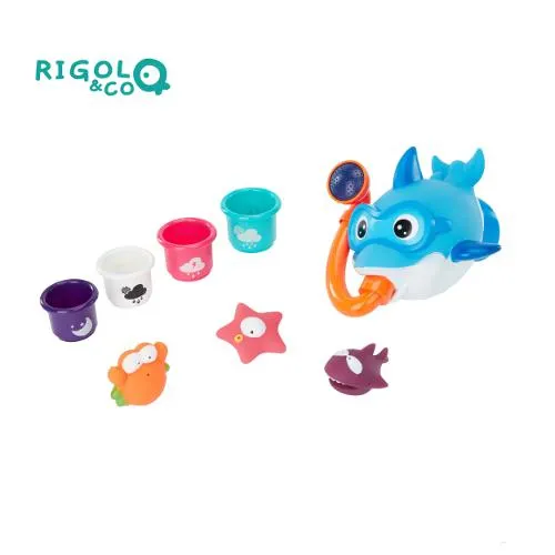 Pack Infantil de Juguetes de Baño Rigolo&Co