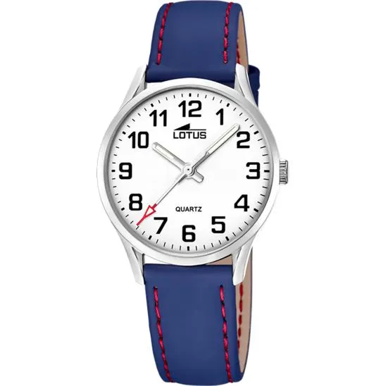 RELOJ INFANTIL LOTUS JUNIOR CON ESFERA BLANCA 18406/D