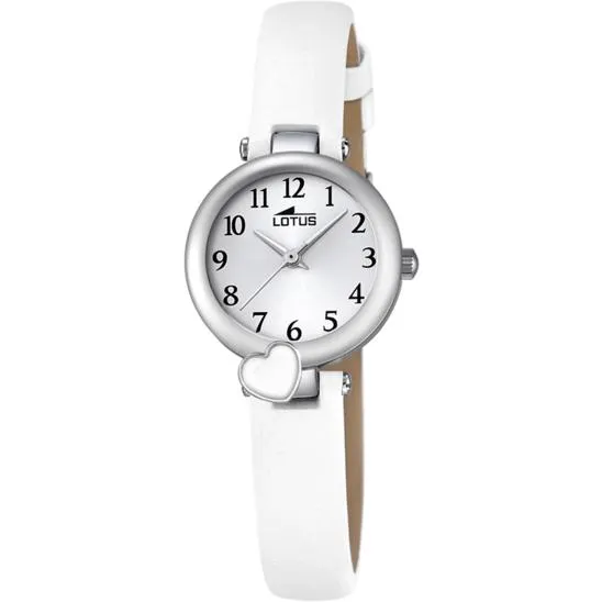 RELOJ INFANTIL LOTUS CON ESFERA BLANCA 18268/1