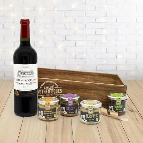 Coffret gourmand "Tout Bio, tout bon"