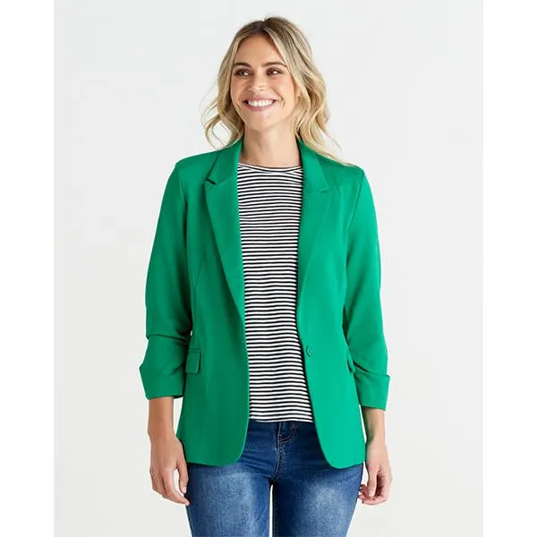 Merci Ponte Blazer Parrot Green