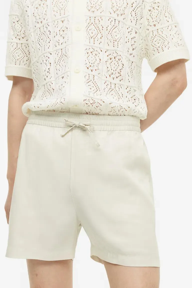 Lyocell-skjorte Regular fit