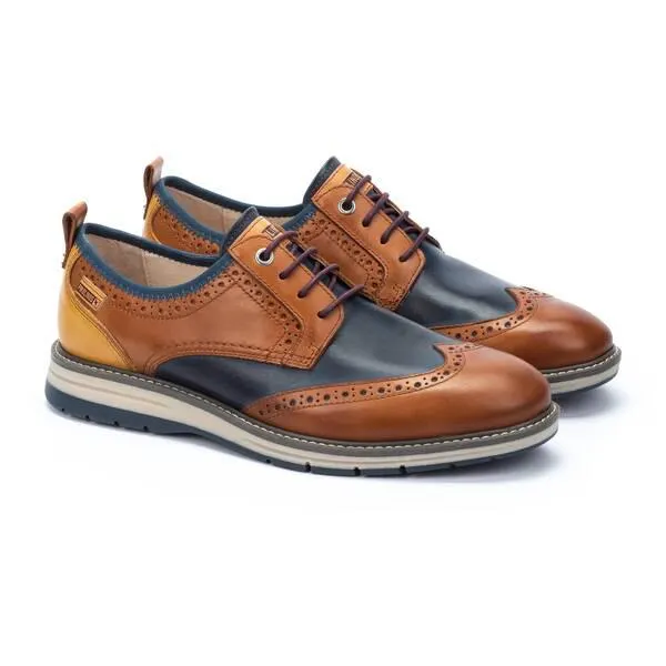 CANET bluchers de hombre tricolor suela sport