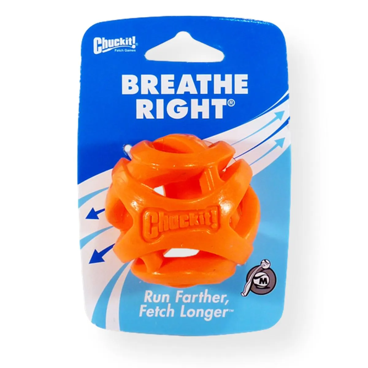 Chuckit Breathe Right Dog Toy Ball Medium