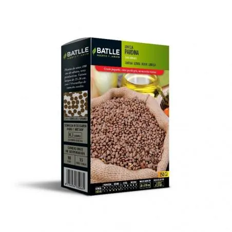 SEMILLAS LENTEJA PARDINA 250 GR