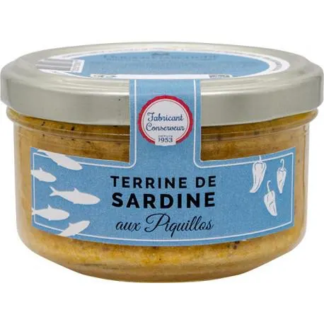 Sardines aux piquillos à tartiner