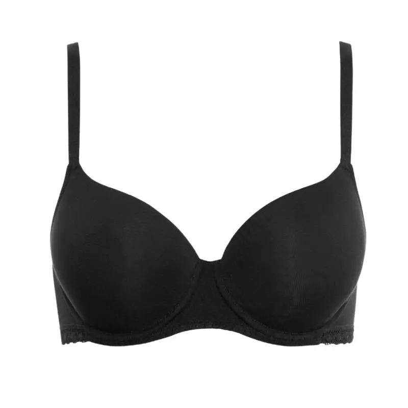 LIS-20284-02 - Reggiseno preformato Ines in cotone - nero