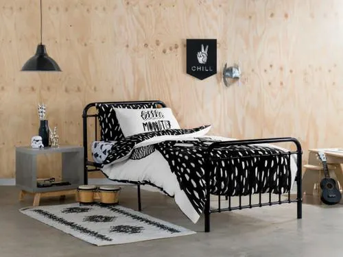 Sonata Bed - Single - Black