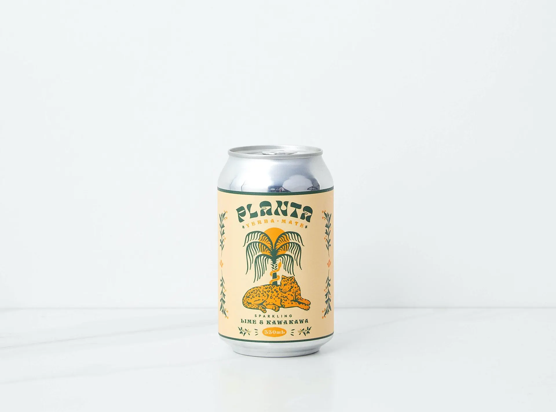 Planta Mate Lime & Kawakawa Sparkling Drink 330ml
