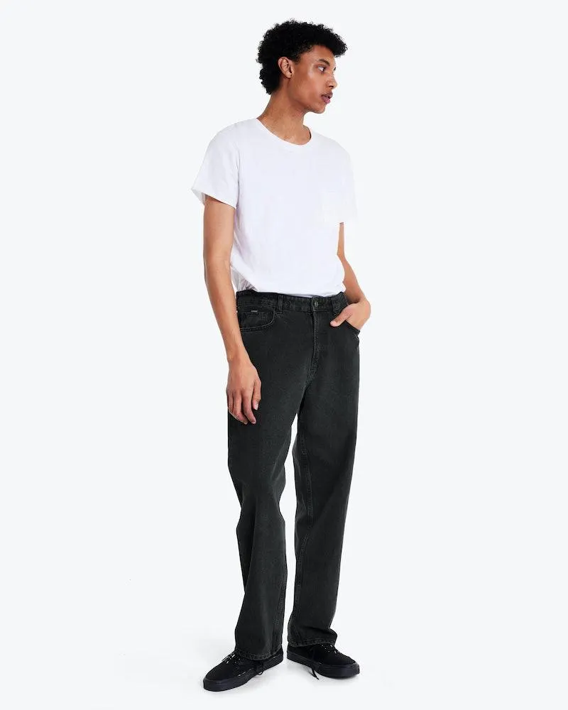 Loose Washed Black Svart Jeans