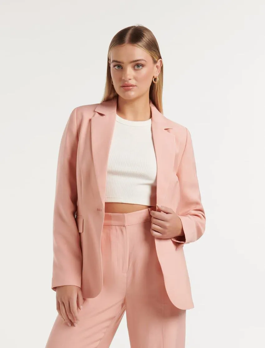 Hettie Single-Breasted Blazer