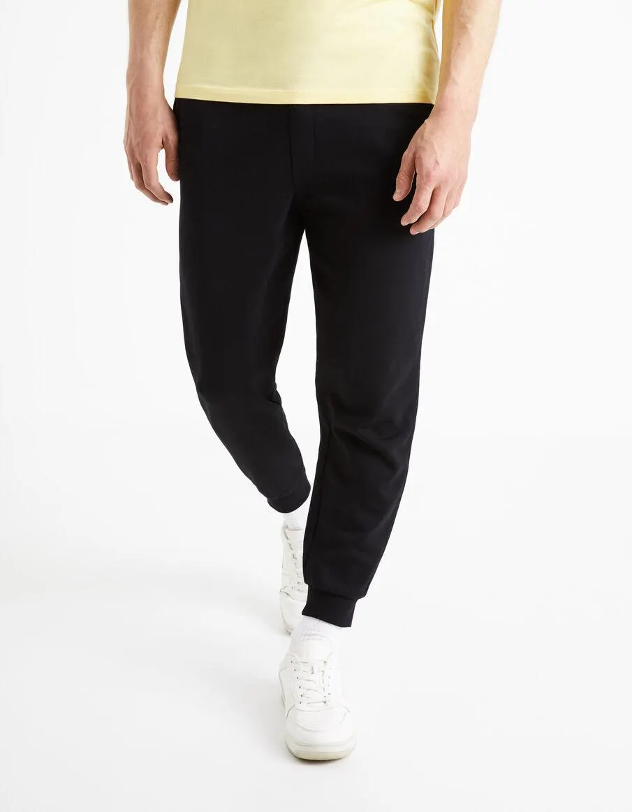 Jogging 100% coton - noir