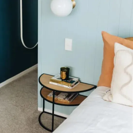 Nouveau End Table Natural Oak