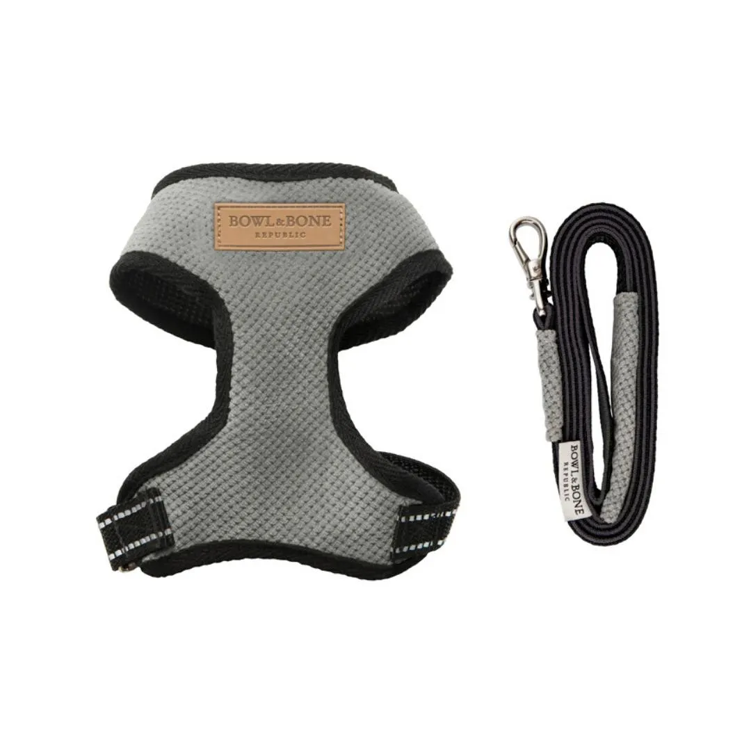 Dog Harness Candy Without Lead - Grey
