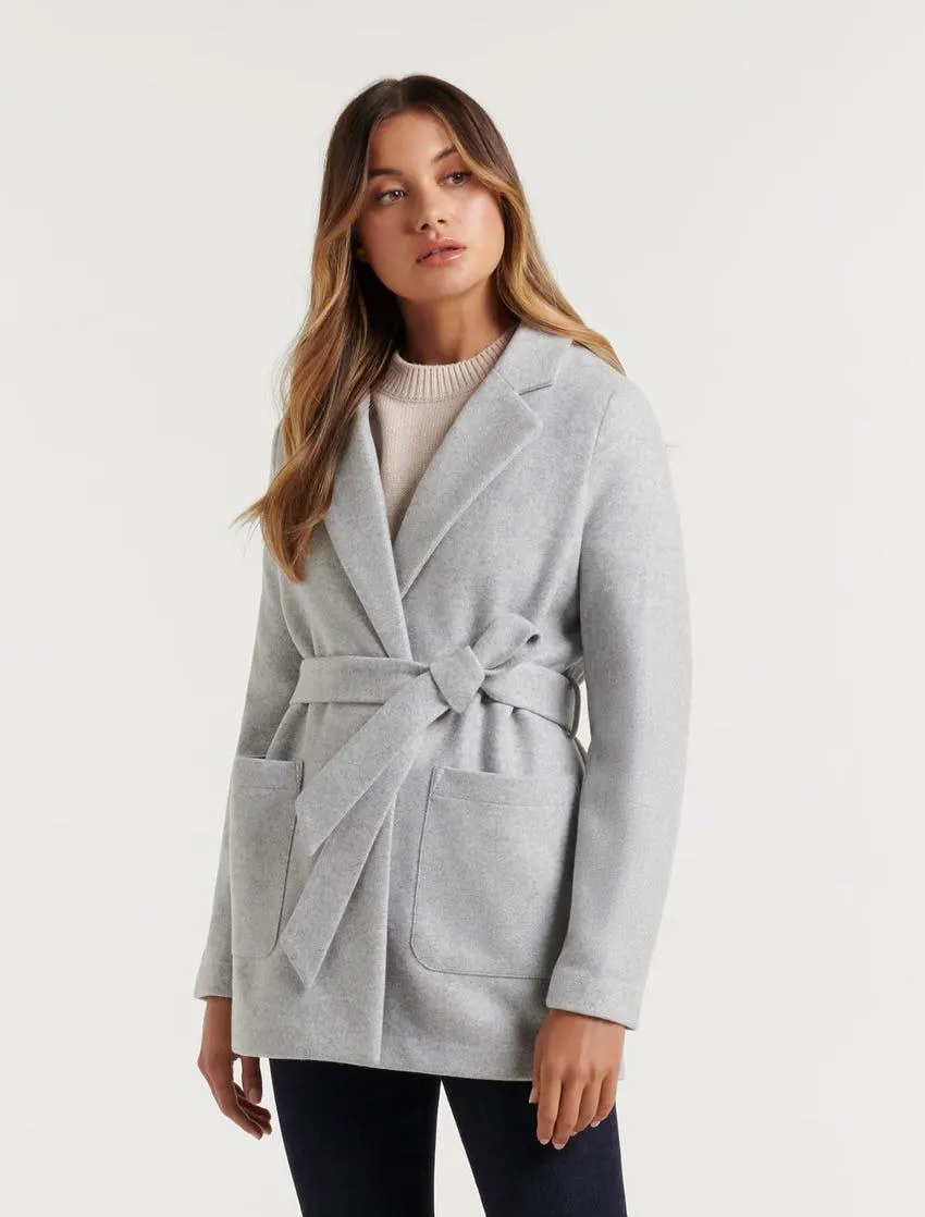 Sarah Wrap Coat