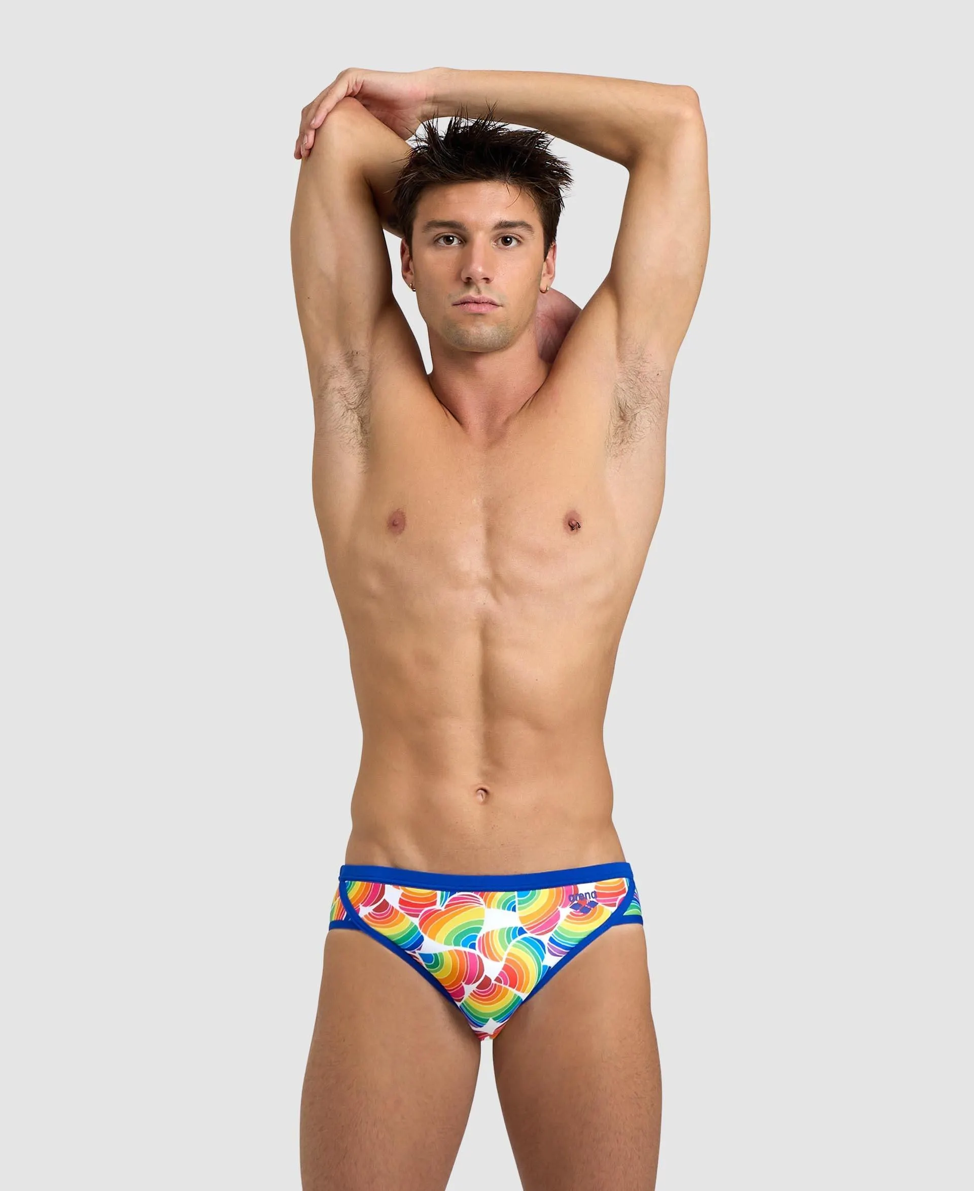 Bañador Slip Hombre Estampado Pride