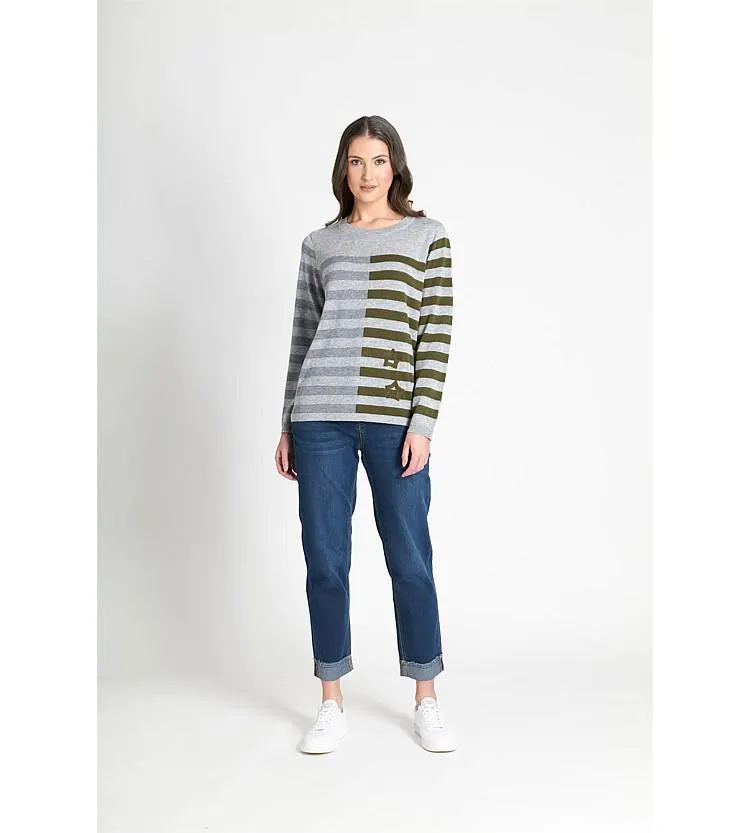 Foil Stars/Stripes Sweater