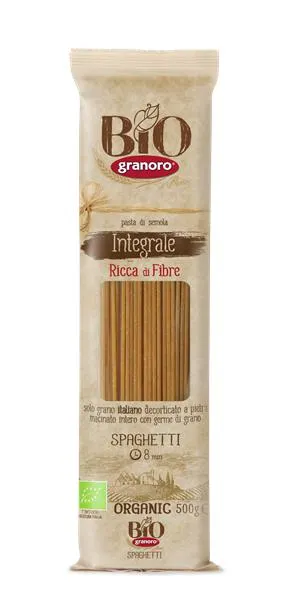 Bio Granoro Integrale Pasta Whole Wheat Spaghetti 500g