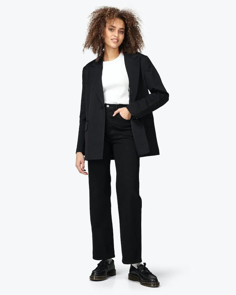 Ribcage Straight Ankle Svart Jeans