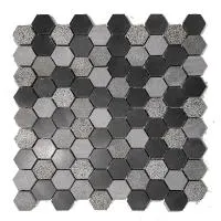 Hexagon Lava Stone Grey