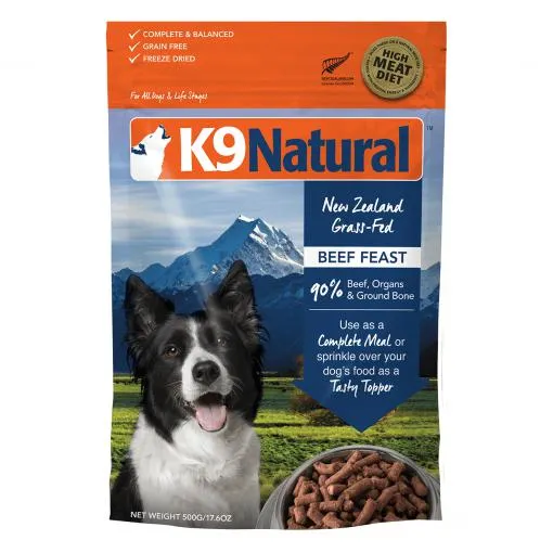 K9 Natural Freeze Dried Beef