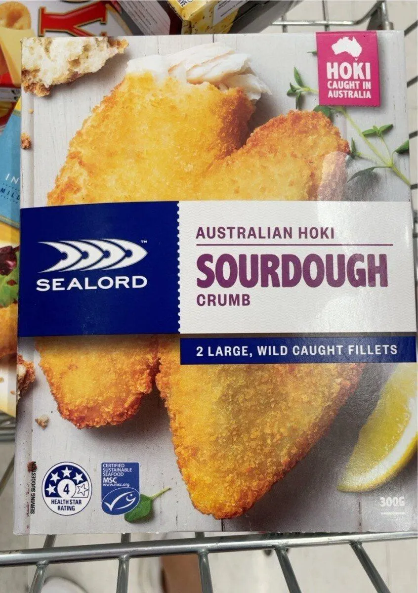 SEALORD AUSTRALIAN SOURDOUGH CRUMBED HOKI