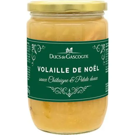 Volaille de Noël sauce chataigne & patates douce