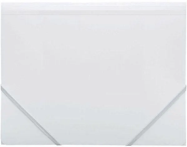 Strikkmappe Foldermate PP A4 hvit