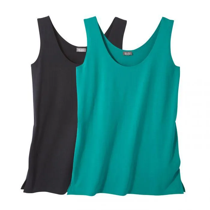 Lot de 2 tuniques débardeurs