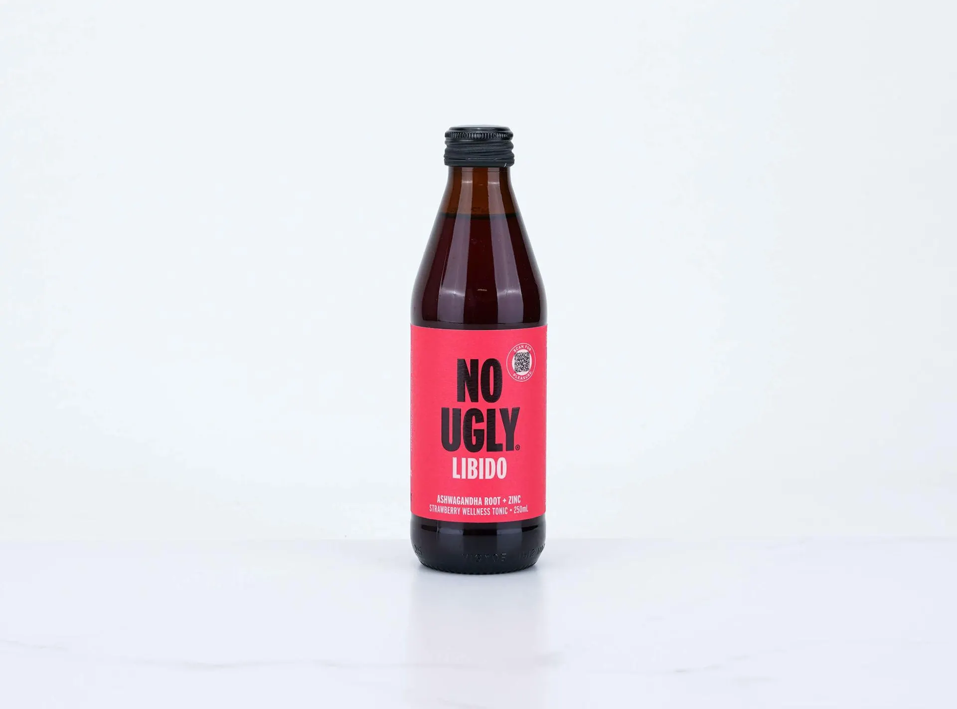 No Ugly Libido, Strawberry Wellness Tonic 250ml