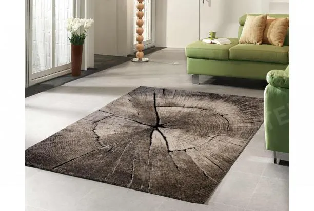 Koberec Ibiza 120x170 cm, šedo-béžový melír