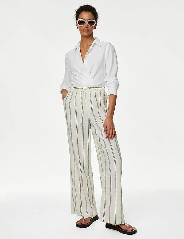 Linen Rich Collared Shirt