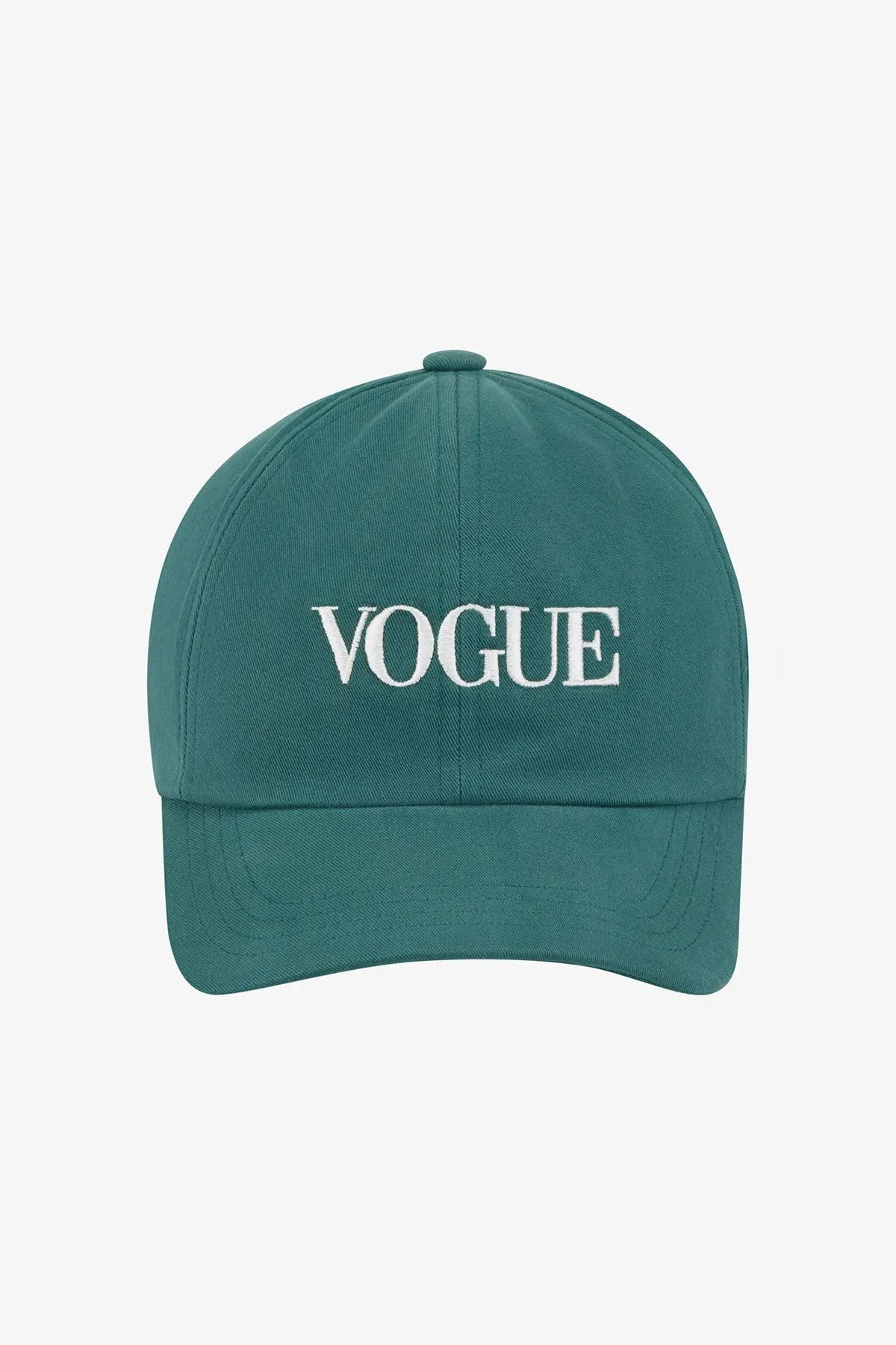 Gorra VOGUE Verde con logo bordado