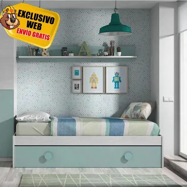 Cama Nido y estante Enjoy