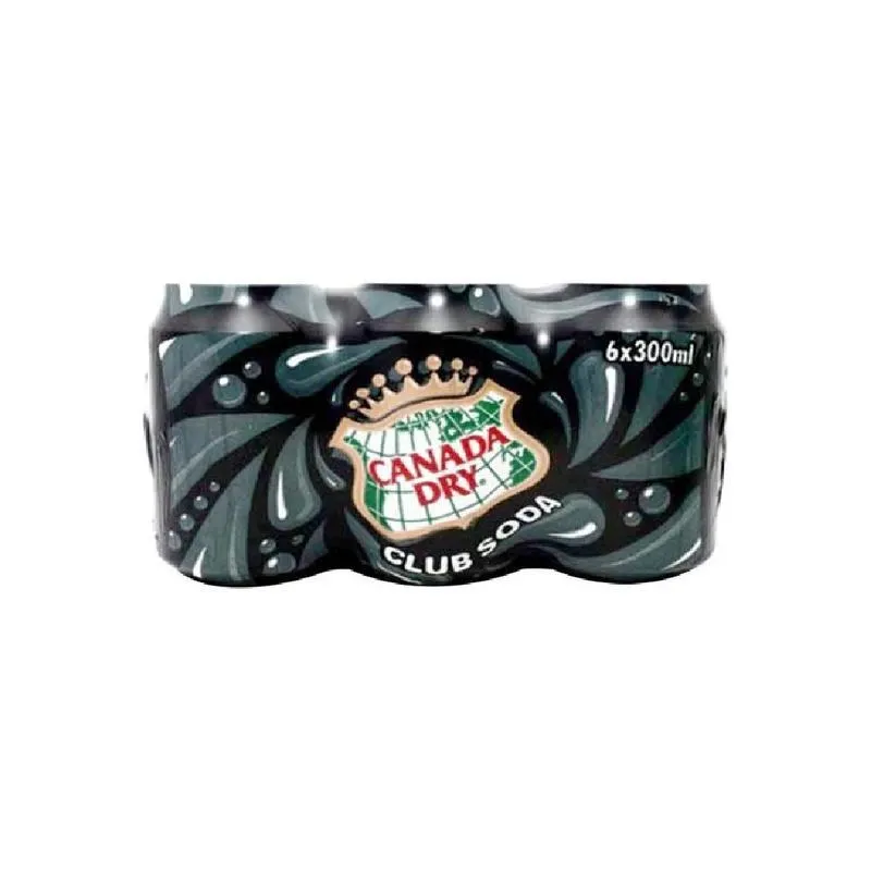Canada Dry Club Soda 6x300ml
