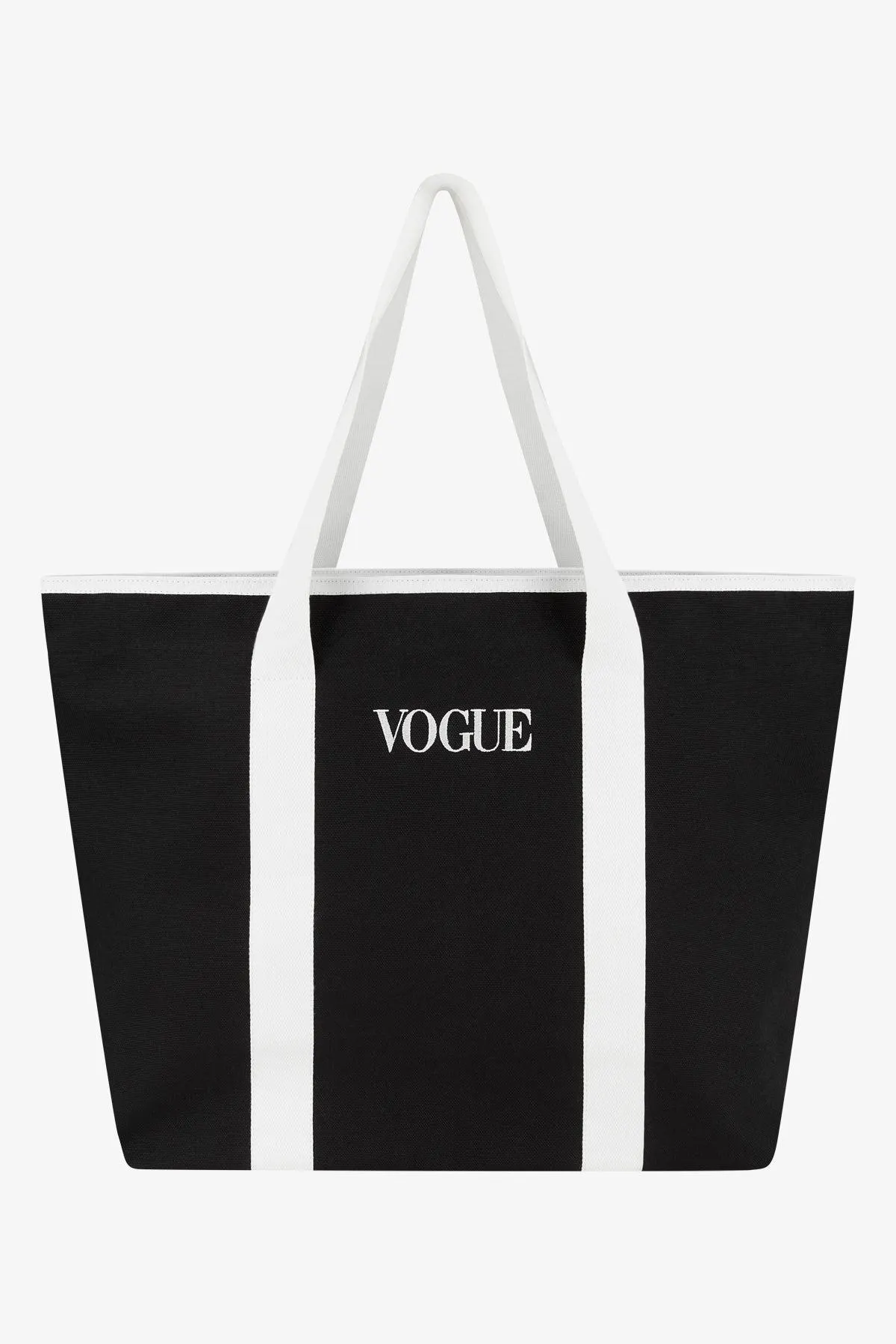 Bolso VOGUE negro con logo bordado